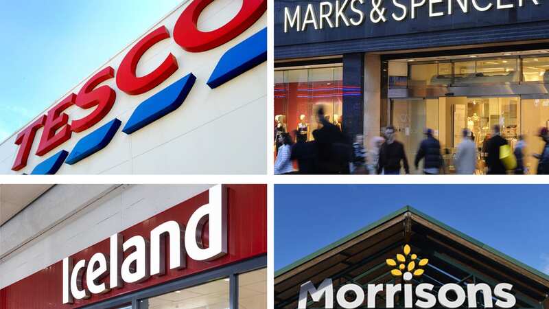 Tesco, M&S, Iceland and Morrisons have recalled popular foods due to urgent health risks (Image: Fabio De Paola/Charlotte Ball/Nathan Stirk/Nicholas.T.Ansell/PA wire/Getty)