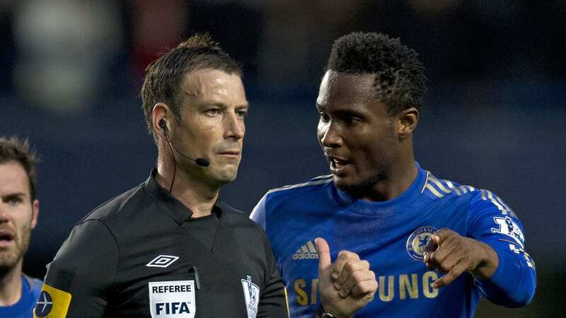 Mark Clattenburg named former Chelsea star John Obi Mikel on a list of players he had a run-in with