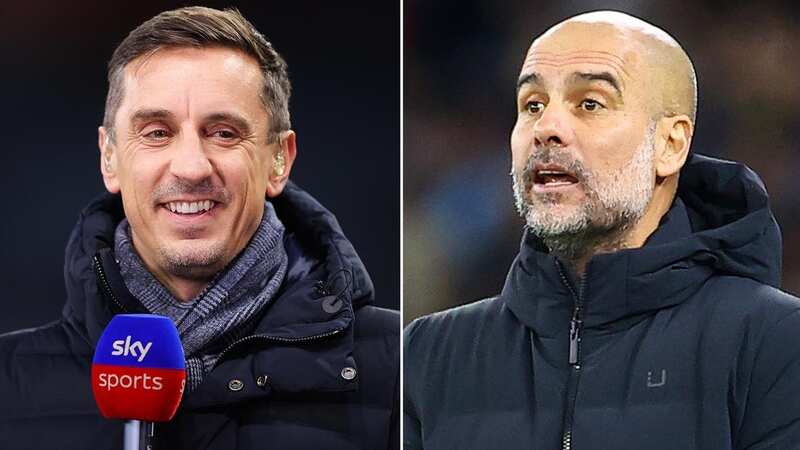 Gary Neville has given his updated take on the Premier League title race (Image: Getty Images)