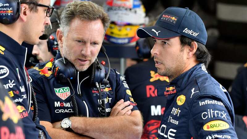 Christian Horner is not sure Sergio Perez can rival Max Verstappen for the title (Image: Getty Images)