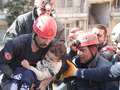 Three-year-old boy rescued from rubble in Turkey after 82 hours entombed