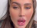 Lauren Goodger joins Katie Price and unveils 'butterfly lips' after tweakment eiqtiqziderinv