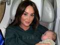 Charlotte Crosby hits back at criticism for flying business class with baby