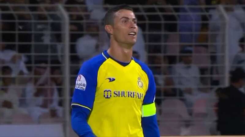 Cristiano Ronaldo scored four for Al-Nassr against Al-Wehda (Image: Sky Football)