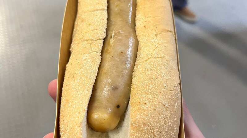 A hotdog on sale at a Sheffield United home game (Image: @FootyScran/Twitter)