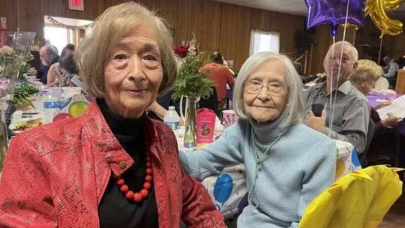 Twins Era Luckie Daniell and Vera Rozier have celebrated their 99th birthday (Image: WJHG/WECP)
