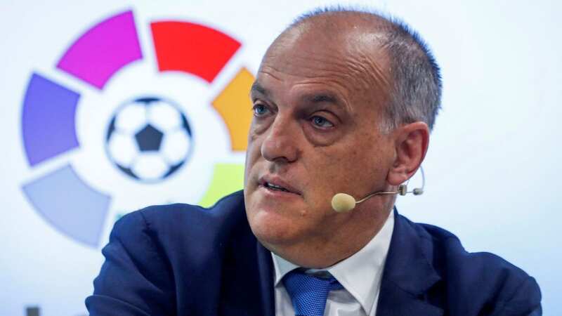 Javier Tebas is a vocal critic of the European Super League (Image: DAVID FERNANDEZ/EPA-EFE/REX)