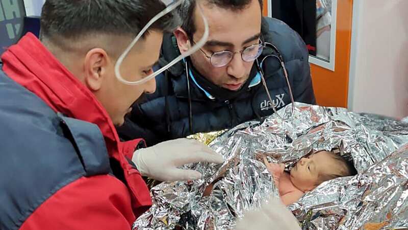 Baby just 10-days-old rescued from Turkey earthquake rubble after 90 hours