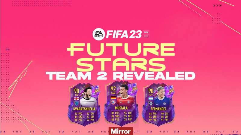 FIFA 23 Future Stars Team 2 revealed including Liverpool, Chelsea and Arsenal stars (Image: EA SPORTS FIFA)