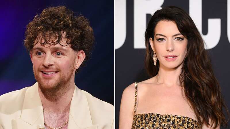 Tom Grennan speechless as Anne Hathaway watches rehearsal and says she