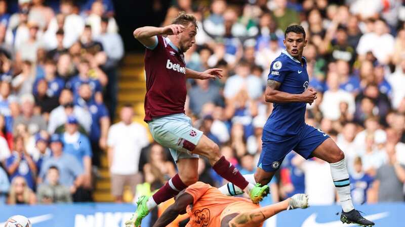 West Ham were denied a point in their last outing against Chelsea after a controversial decision (Image: AFP via Getty Images)