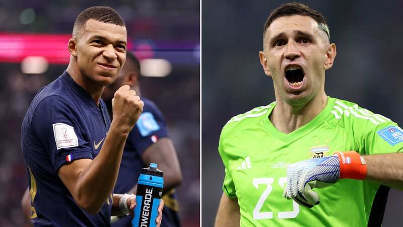 Kylian Mbappe scored four past the Argentina goalkeeper during the World Cup final