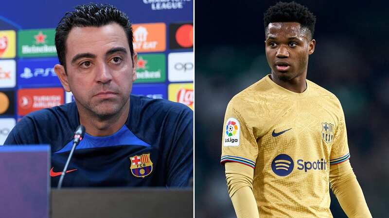 Xavi loses cool over Fati transfer and issues strong response to Man Utd