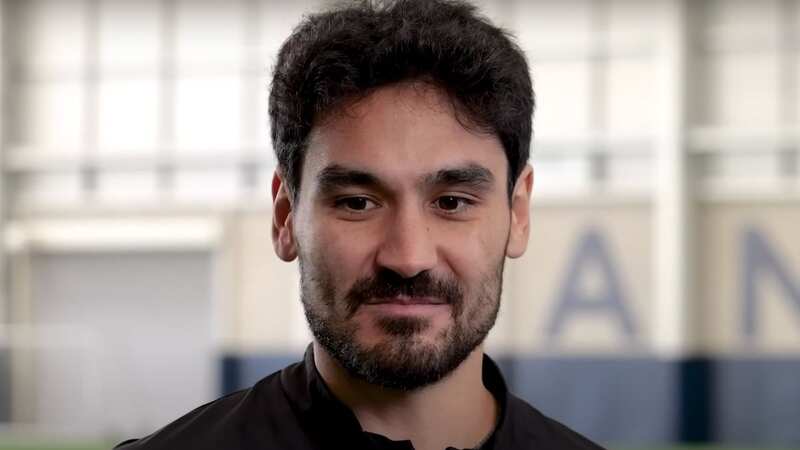 Ilkay Gundogan has rubbished claims that Erling Haaland has made Manchester City a worse team (Image: Manchester City YouTube)