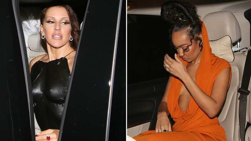 Ellie Goulding and Leigh-Anne among exhausted stars leaving BRITs in early hours