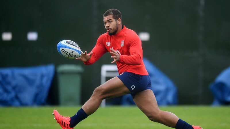 Lawrence trains with England prior to his debut in 2020 (Image: Getty Images)
