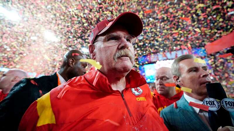 Patrick Mahomes believes Andy Reid will return to coach the Kansas City Chiefs in 2023 (Image: Getty Images)