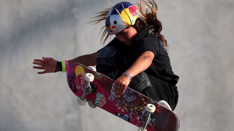 14-year-old Sky Brown triumphed at the Skateboarding Park World Championships (Image: Francois Nel/Getty Images)