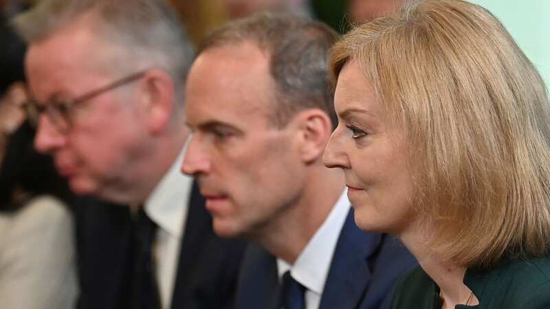 Dominic Raab and Liz Truss both served as Foreign Secretary during the period (Image: Getty Images)