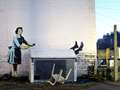 New Banksy spotted with Valentine's Day theme - first in UK for more than a year