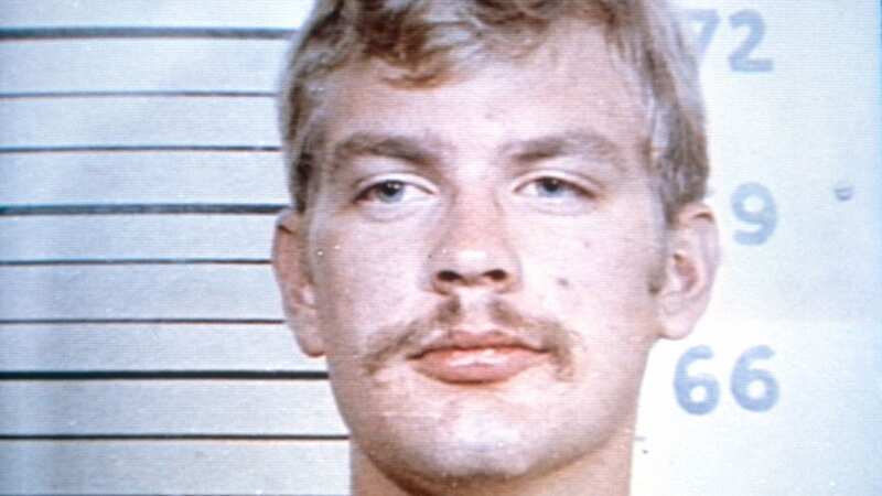 Jeffrey Dahmer shown in a police mug shot from his 1982 arrest at the Wisconsin State Fair for indecent exposure (Image: Corbis via Getty Images)