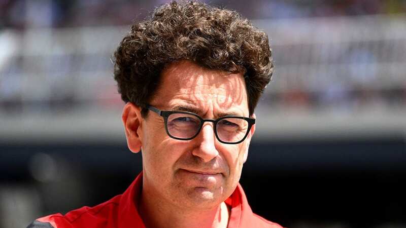 Mattia Binotto is on gardening leave after his Ferrari exit (Image: AFP via Getty Images)