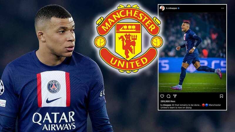 An Instagram post from Kylian Mbappe has left Man Utd fans bemused (Image: David S. Bustamante/Soccrates/Getty Images)