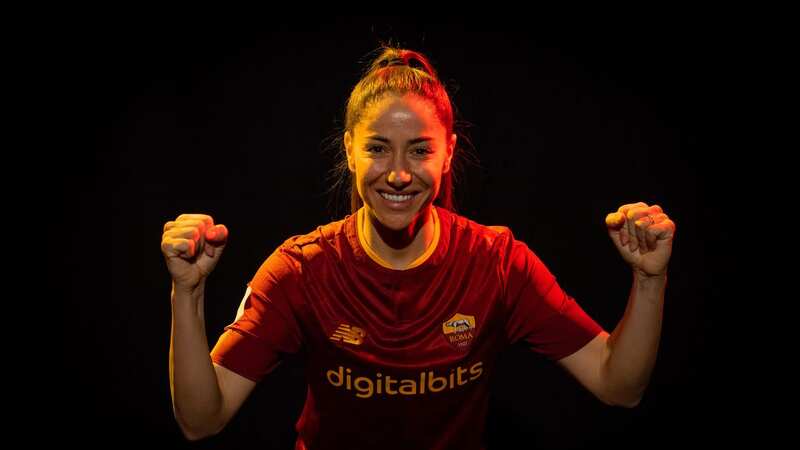Vicky Losada left Man City to join Roma in the final days of the January transfer window (Image: Getty Images / 2023 Fabio Rossi)