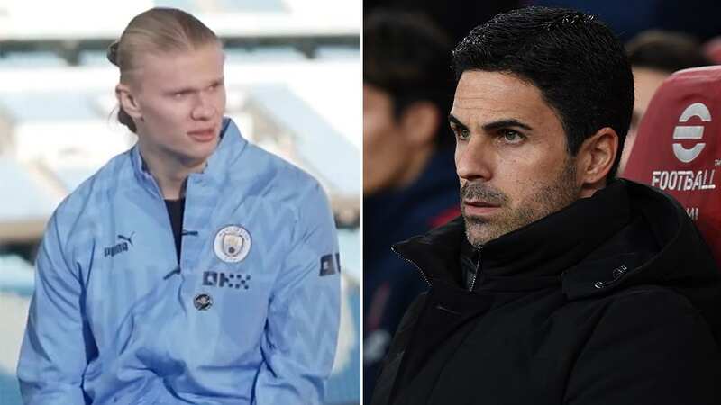 Erling Haaland has given his verdict on Arsenal (Image: Prime Video Sport)