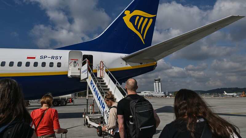 The Ryanair team has lashed out again (Image: Bloomberg via Getty Images)