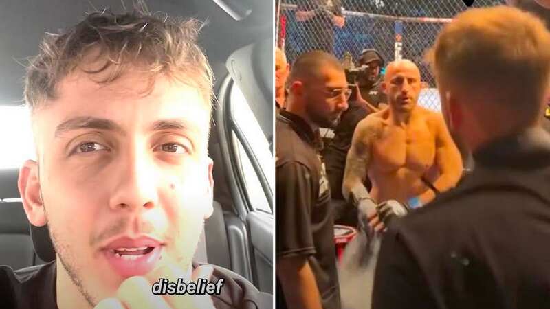 YouTuber sneaked into UFC 284 and took part in Alex Volkanovski