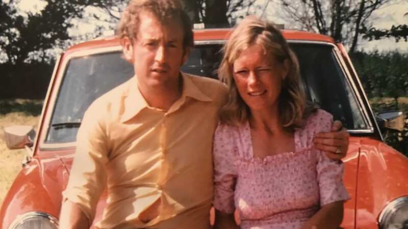 Russell Causley with his wife Veronica Packman - who was known as Carol (Image: SamanthaGillingham/BNPS)