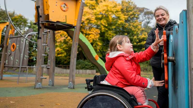 Almost a tenth of disabled kids are worried they’ll get hurt on equipment which isn’t made with accessibility in mind (stock image) (Image: Getty Images)
