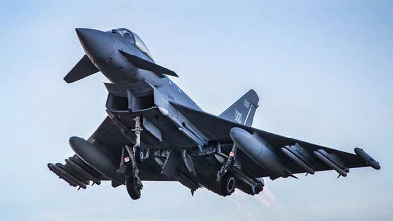 The Eurofighter Typhoon is the RAF’s frontline jet. (Image: PA)