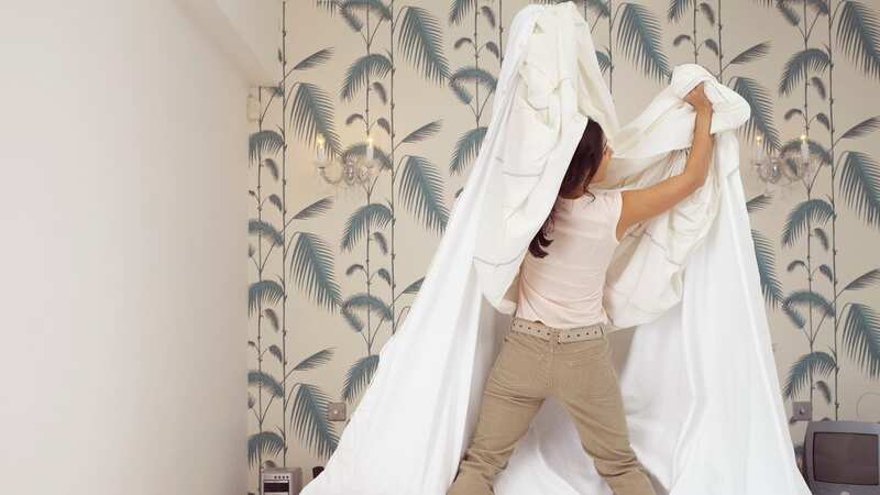 Changing your duvet can be a bit fiddly (stock photo) (Image: Getty Images)
