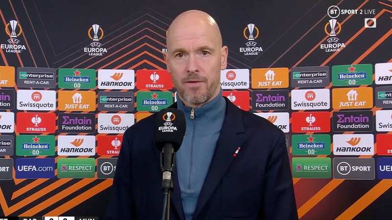 Ten Hag blasts Barcelona referee for "changing the tie" with Rashford decision
