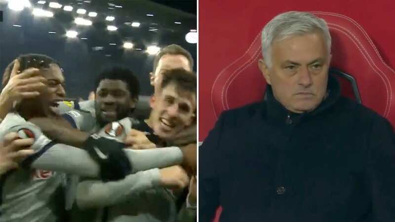 Mourinho was left shell-shocked after the late winner