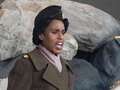 Kerry Washington looks very different as she wears military wear for war drama