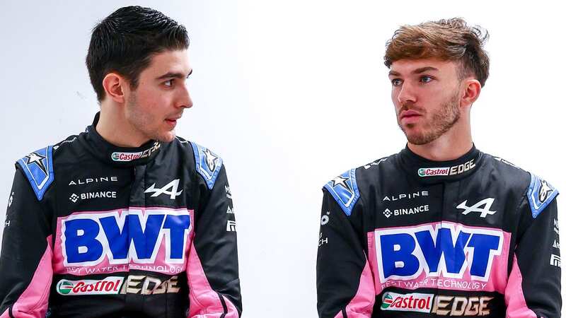 Pierre Gasly and Esteban Ocon form an intriguing driver partnership at Alpine this year (Image: Alpine F1 Team)