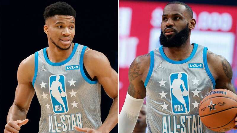 LeBron James and Giannis Antetokounmpo will captain the two teams taking part in the 2023 All-Star Game (Image: Getty Images)