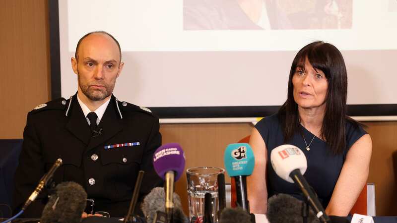 Assistant Chief Constable Peter Lawson and Det Supt Rebecca Smith in a press conference (Image: Julian Hamilton/Daily Mirror)