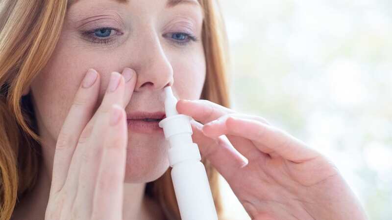 Nasal sprays work by constricting blood vessels in the nasal passages (Image: Getty Images/Science Photo Library RF)