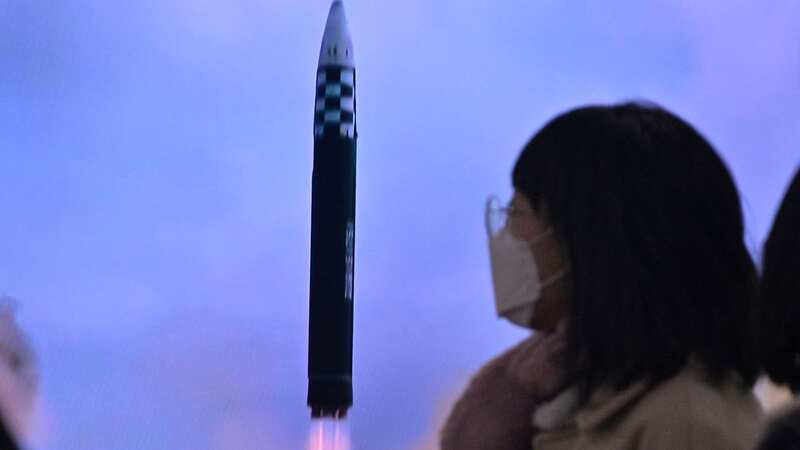 The test was the first missile launch by North Korea since January 1 (Image: AFP via Getty Images)
