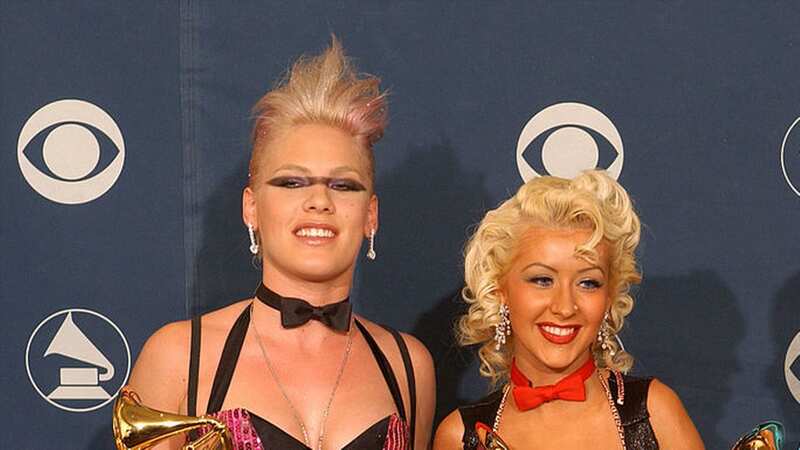 Pink takes a swipe at Christina Aguilera over 