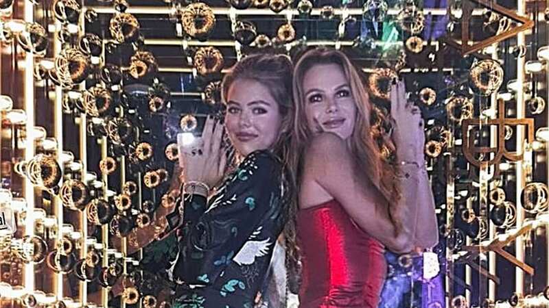 Amanda Holden and daughter, 17, look like sisters with matching mini-dresses