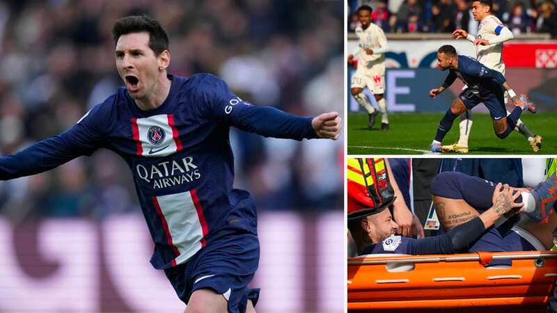 Lionel Messi scored a last-gasp free-kick to win it for PSG (Image: ANNE-CHRISTINE POUJOULAT/AFP via Getty Images)