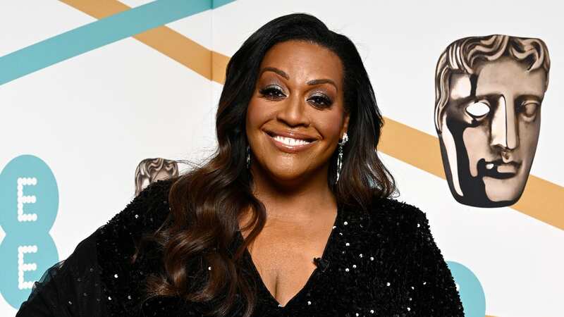 Alison Hammond looks incredible in black sparkly dress as she arrives to host BAFTAs (Image: Gareth Cattermole/Getty Images f)
