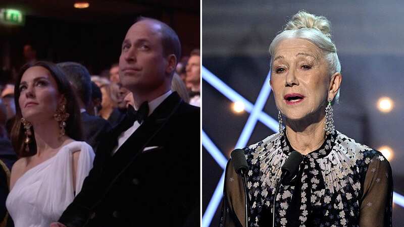 Prince William emotional over Helen Mirren