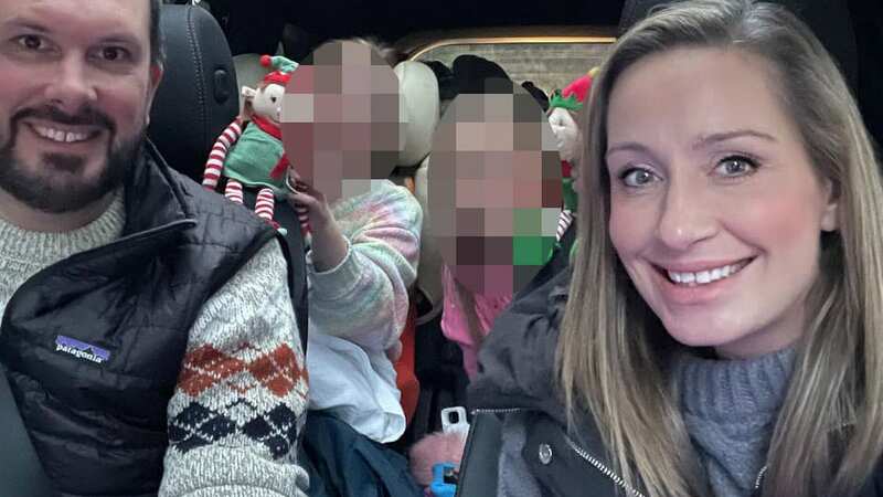 Nicola Bulley with her partner Paul Ansell and their two daughters