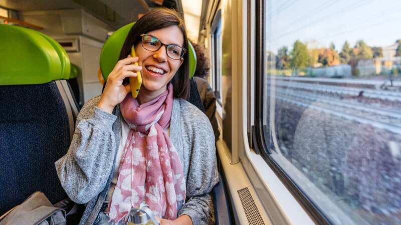 The woman was furious at the passenger for talking on the phone (stock photo) (Image: Getty Images)